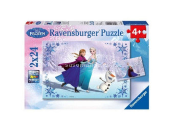 Ravensburger puzzle (slagalice) - Frozen klizaju