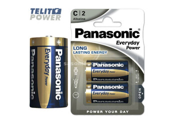 Panasonic alkalna baterija 1.5V everyday power - C BL2 ( 2851 )