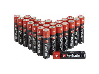 Baterija alkalna 1,5V AA pk24 Verbatim 49505 LR6