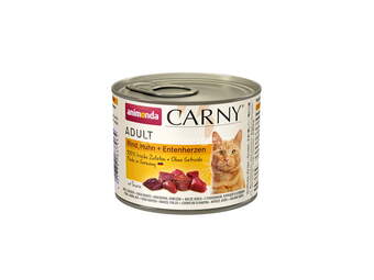 Animonda Carny konzerva za mačke Adult Govedina, piletina i pačja srca 200g