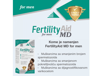 Fertility Aid MD man, pomoć za neplodnost kod muškaraca (MUSKI)