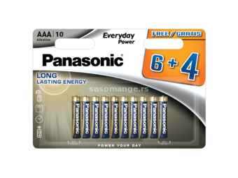 PANASONIC Everyday Power LR03EPS Alkalna baterija AAA (LR3) 10/1