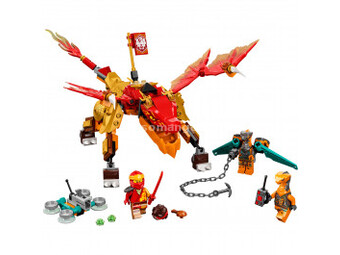 LEGO 71762 Kajev plameni zmaj EVO