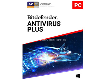 BITDEFENDER Antivirus Plus 1 year 1 PC English
