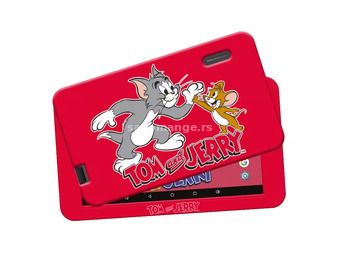 eSTAR Themed Tablet Tom&amp;Jerry 7399 HD 7"/QC 1.3GHz/2GB/16GB/WiFi/0.3MP/crvena