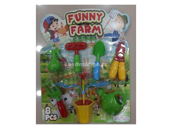 Baštenski set za igru - Funny Farm ( 510538 KT )