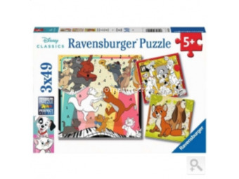 Ravensburger puzzle (slagalice) - Razigrane životinje RA05155
