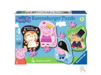Ravensburger puzzle (slagalice) - Pepa prase RA06981