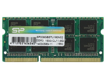 Memorija SODIMM DDR3 Silicon Power 8GB 1600MHz CL11 1.5V SP008GBSTU160N02