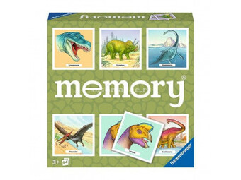 RAVENSBURGER Društvene igre Memorija Dinosaurusi RA20924