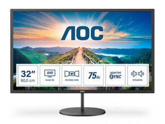 AOC 31.5" Q32V4 IPS LED monitor