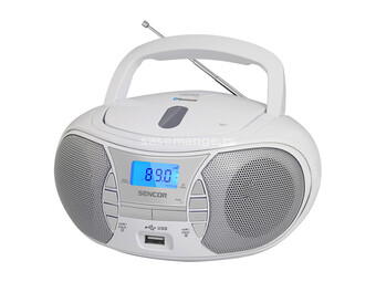 Radio CD Player SENCOR SPT 2700 WH S&nbsp;CD/MP3/USB/BT