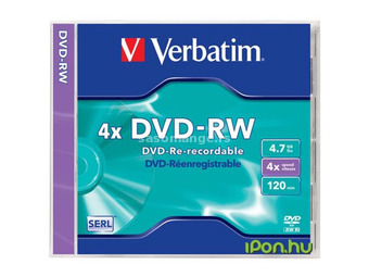 VERBATIM DVD-RW 4x normal muffle