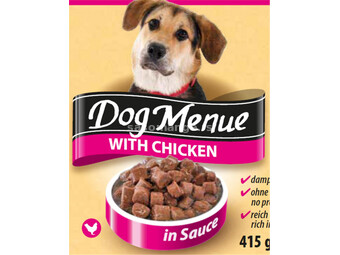 Hrana za pse Dog Menu piletina 415g