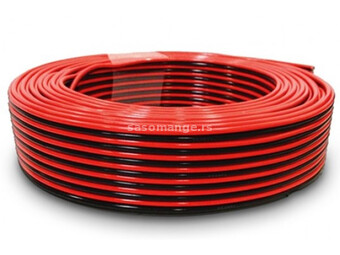 Kabl za zvucnike crveno-crna zica 0.75mm 100M