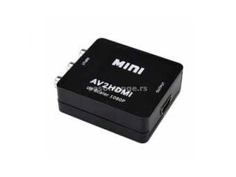 Fast asia (OST04291) adapter (HDMI (ženski) na 3.5mm audio (ženski) crni