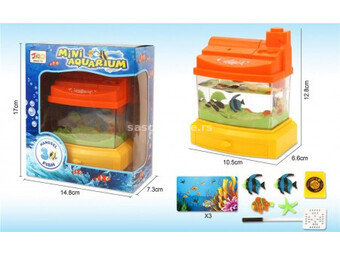 Igračka za decu - mini akvarijum sa ribicama ( 415966 )
