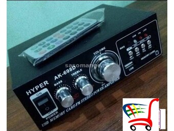 HiFi AK 698 D stereo audio pojačalo 12V ili 220V - HiFi AK 698 D stereo audio pojačalo 12V ili 220V