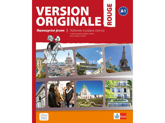 KLETT Francuski jezik Version оriginale rouge 1 - Udžbenik i radna sveska za prvi razred gimnazije