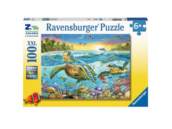 Ravensburger puzzle (slagalice) - Plivanje sa kornjačama RA12942