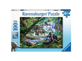 Ravensburger puzzle (slagalice) - Životinje u džungli RA12970