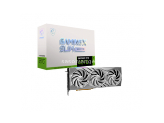 MSI GeForce RTX4070 GAMING X SLIM WHITE 12G grafička kartica 12GB GDDR6X 192bit