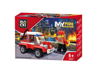 Vatrogasni auto(br. delova: 84) ( 7-KB0819 )