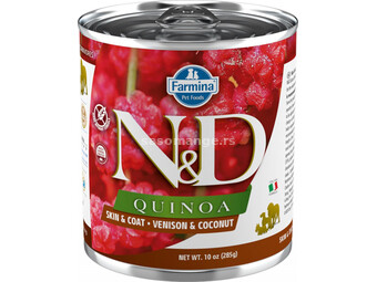 Hrana za pse N&amp;D Can Dog Quinoa Venison&amp;Coconut 285g