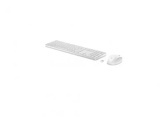 HP Tastatura+miš HP 650bežični set/4R016AA/ bela