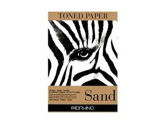 Blok Toned Paper Sand 21x29,7cm 50L 120g Fabriano 19100496 oker