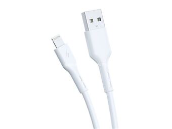 MS KABL 3A USB-A 3.0-&gt;LIGHTNING, 2m, MS, beli