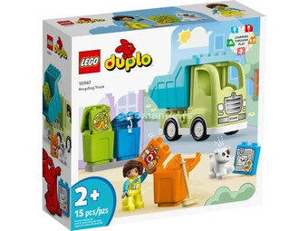 Lego duplo town recycling truck ( LE10987 )