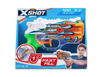 X shot water warfare fast fill skins nano ( ZU11853 )