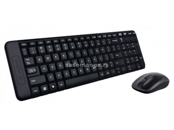 Tastatura+miš wireless US Logitech MK220*