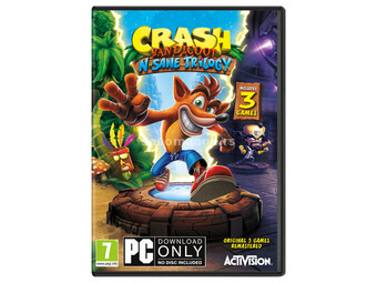 Activision Blizzard PC Crash Bandicoot N. Sane Trilogy (code in a box)