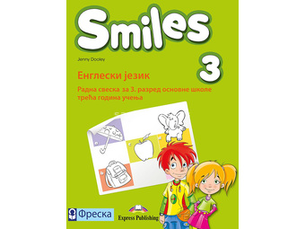 FRESKA Engleski jezik 3, Smiles 3, radna sveska za treći razred