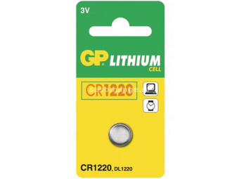 GP dugmasta baterija CR1220 GP-CR1220
