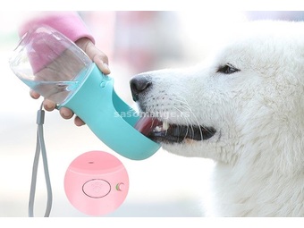 Flasica za vodu sa posudom za pse