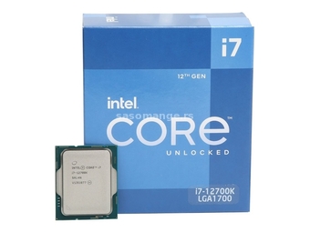 Intel Core i7-12700K 12-Core 2.7GHz up to 5.00GHz Box