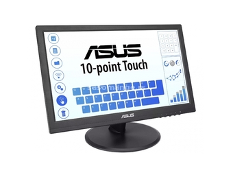 Monitor ASUS VT168HR 15.6"/TN,touch/1366x768/60Hz/5ms GtG/VGA,HDMI/VESA/crna