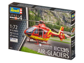 Revell maketa model set ec135 air-glaciers ( RV64986/5006 )