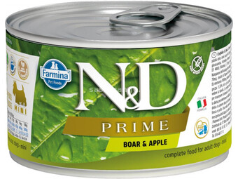 Hrana za pse N&amp;D Can Dog Prime Mini Boar&amp;Apple 140g