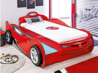 Cilek Coupe auto krevet (sa fiokom) crveni 90x190 &amp; 90x180 cm ( 20.03.1306.00 )