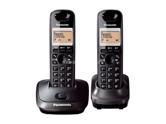 Fiksni telefon Panasonic KX-TG 2512 FXT, Bežični, Crna