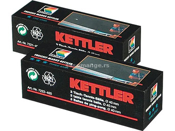 Loptice za stoni tenis Kettler K7222-400