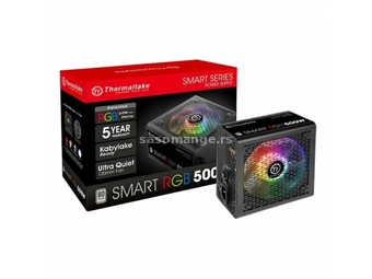Napajanje 500W Thermaltake Smart RGB 80PLUS 12cm/SPR-500AH2NK-2