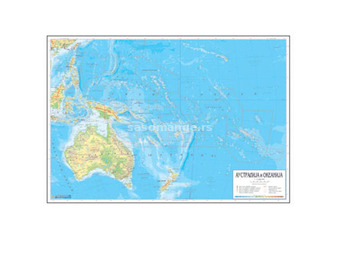 AUSTRALIJA I OKEANIJA - geografska