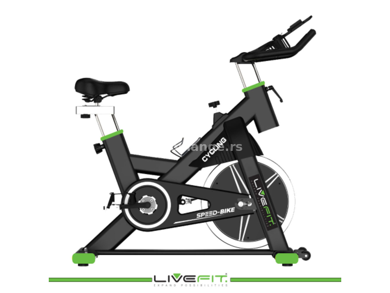 LiveFit pametni sobni bicikl LF808BT, zamajac 8kg magnetni