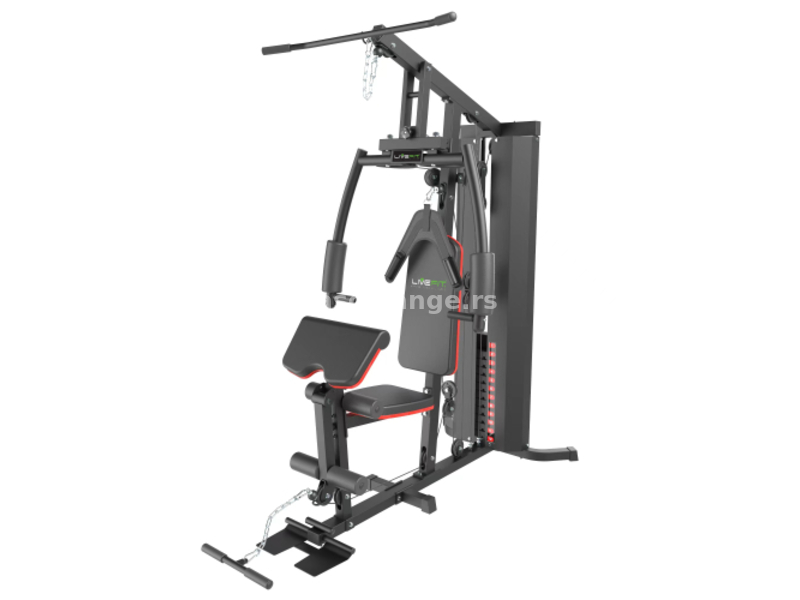 LiveFit Gladijator, Kućna teretana sa 67 kg tegova - MHG6010B