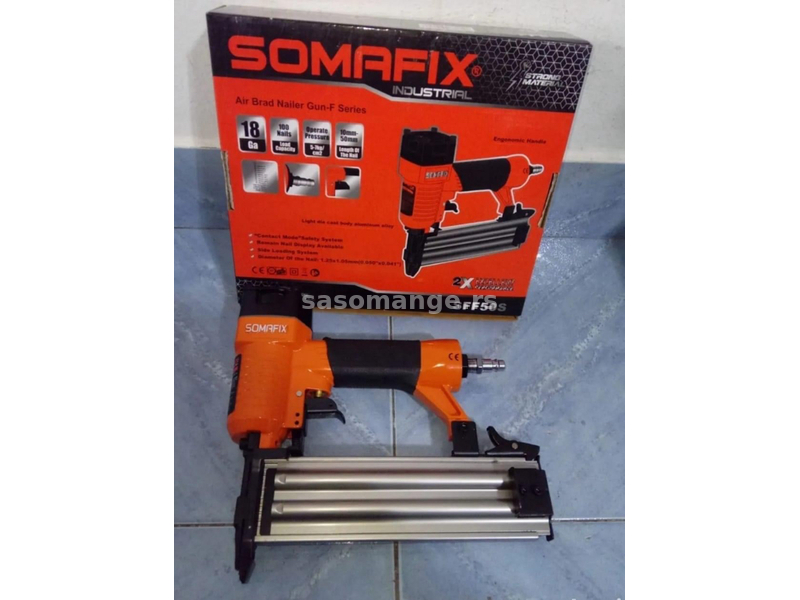 Somafix pneumatski pištolj za eksere 20 do 50mm